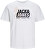 T-shirt da uomo JCOMAP Regular Fit 12252376 White