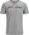 Pánske tričko JJECORP Slim Fit 12137126 Light Grey Melange