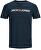 T-shirt da uomo JJECORP Slim Fit 12137126 Navy Blazer