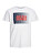 Pánske tričko JJECORP Standard Fit 12233999 White