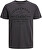 Pánske tričko JJEJEANS Standard Fit 12232972 Dark Grey Melange