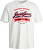 T-shirt uomo JJELOGO Standard Fit 12246690 Cloud Dancer