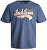 Tricou pentru bărbați JJELOGO Standard Fit 12246690 Ensign Blue