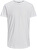 Tricou pentru bărbați JJENOA Long Line Fit 12113648 White