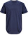Pánske tričko JJENOA Long Line Fit 12113648 Navy Blazer REG