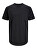 T-shirt da uomo JJENOA Long Line Fit 12210945 Black