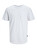 Pánske tričko JJENOA Long Line Fit 12210945 White