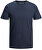 Herren T-Shirt JJEORGANIC BASIC TEE 12156101 Navy Blazer SCHLANK