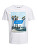 T-shirt da uomo JJGEM Regular Fit 12221007 White