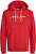 Herrensweatshirt JJZURI Standard Fit 12247796 True Red