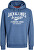 Herren Sweatshirt JJELOGO Regular Fit 12238250 Ensign Blue