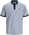 Tricou polo pentru bărbați JCOMELANGE Standard Fit 12252394 Navy Blazer