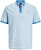 Tricou polo pentru bărbați JCOMELANGE Standard Fit 12252394 Pacific Coast