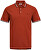Pánske polo tričko JJEPAULOS Slim Fit 12136668 Red Ochre