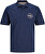 T-shirt polo uomo JJFOREST Standard Fit 12248621 Navy Blazer