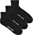 3 PACK - pánské ponožky JACLEON 12257150 Black