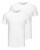 2 PACK - T-shirt da uomo JACBASIC Regular Fit 12133913 White