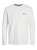 T-shirt da uomo JJALVIS Standard Fit 12259735 White