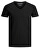Pánske tričko JJEBASIC Stretch Fit 12059219 BLACK