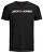 Pánske tričko JJECORP Slim Fit 12137126 Black
