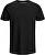 Herren T-Shirt JJEORGANIC Slim Fit 12156101 Black