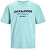 Tricou pentru bărbați JJGALE Relaxed Fit 12247782 Soothing Sea