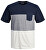 T-shirt uomo JJSHANE Standard Fit 12247775 Navy Blazer