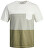 Tricou pentru bărbați JJSHANE Standard Fit 12247775 Oil Green