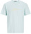 Pánske tričko JORARUBA Standard Fit 12255452 Skylight