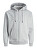 Herrensweatshirt JJEBRADLEY Relaxed Fit 12249342 Light Grey Melange