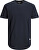 Pánske tričko JJENOA Long Line Fit 12184933 Navy Blazer