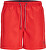 Pantaloni scurți de înot pentru bărbați JPSTFIJI Regular Fit 12235757 True Red