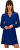 Dámske šaty JDYLION Regular Fit 15308123 Bellwether Blue