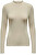 Damen T-Shirt JDYFRANSISKA Stretch Fit 15228065 Chateau Gray