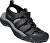 Pánske kožené sandále NEWPORT 1022247 black/steel grey