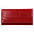 Női bőr pénztárca W-2025/B Red