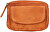 Mini portafoglio con portachiavi in pelle 786-382/D CARAMEL