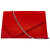 Dámska listová kabelka HD1231 red