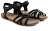 Sandali da donna 1307801-9 schwarz