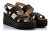 Sandale pentru femei 1459-801-009 schwarz