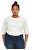 Damen T-Shirt CARADDA Regular Fit 15266971 Cloud Dancer