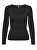 Maglietta da donna ONLEA Standard Fit 15302647 Black