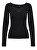 Dámske tričko ONLKIRA Regular Fit 15302894 Black