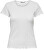 Tricou pentru femei ONLCARLOTTA Tight Fit 15256154 White