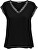 T-shirt da donna ONLJASMINA Regular Fit 15252241 Black