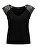 T-shirt da donna ONLPETRA Slim Fit 15315803 Black