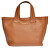 Damenhandtasche aus Leder 1892T Cognac D17