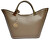 Borsa in pelle da donna RM3148 Fango