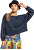 Damen Sweatshirt NEXT SET CREW Oversized Fit ERJFT04701-BSP0