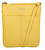 Dámská kožená crossbody kabelka 7001 B yellow